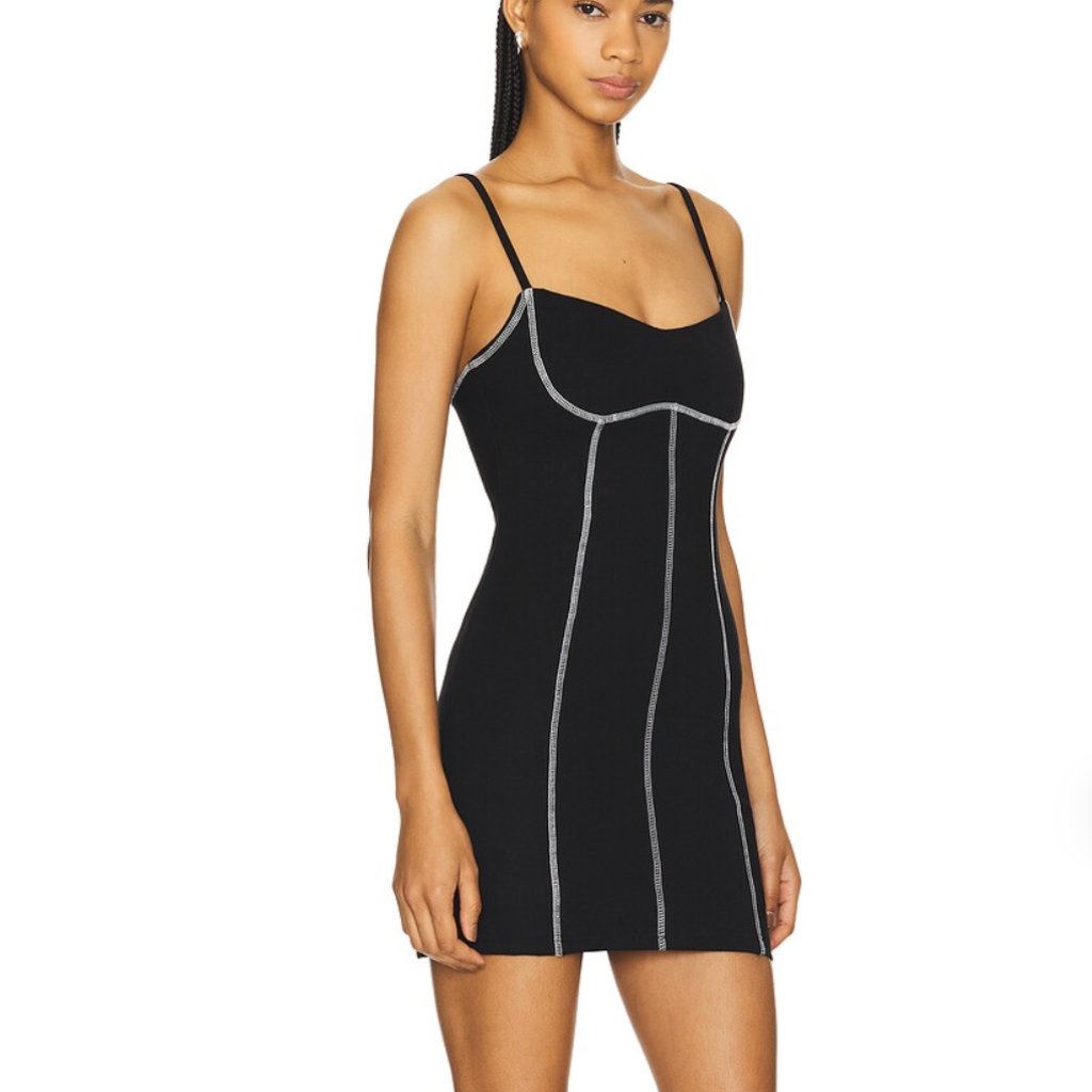 Revolve Superdown Black Joseylyn Mini Dress, Size Xs